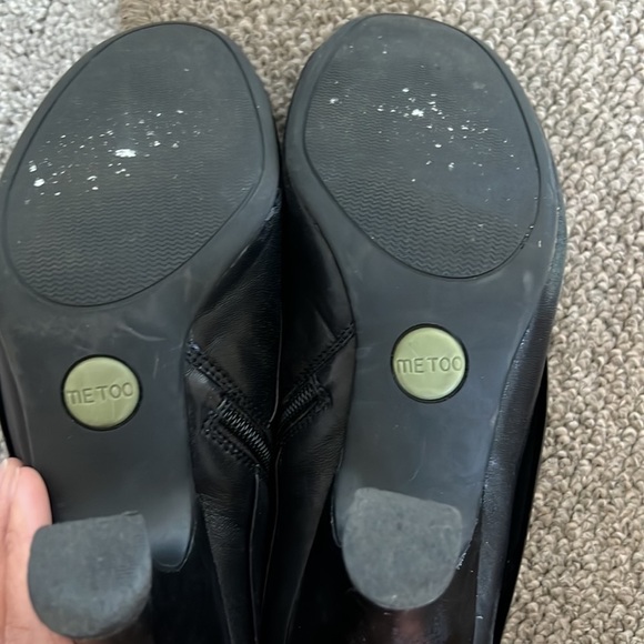 Me Too Vintage leather black booties - Picture 5 of 7